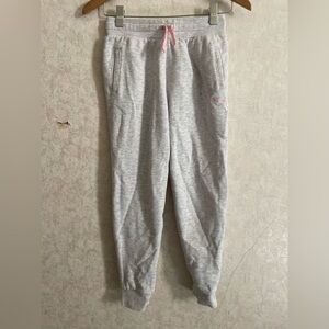 Puma girls medium 10-12 gray sweatpants